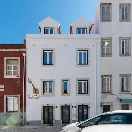 White Angel By Portas Do Sol Lisbon